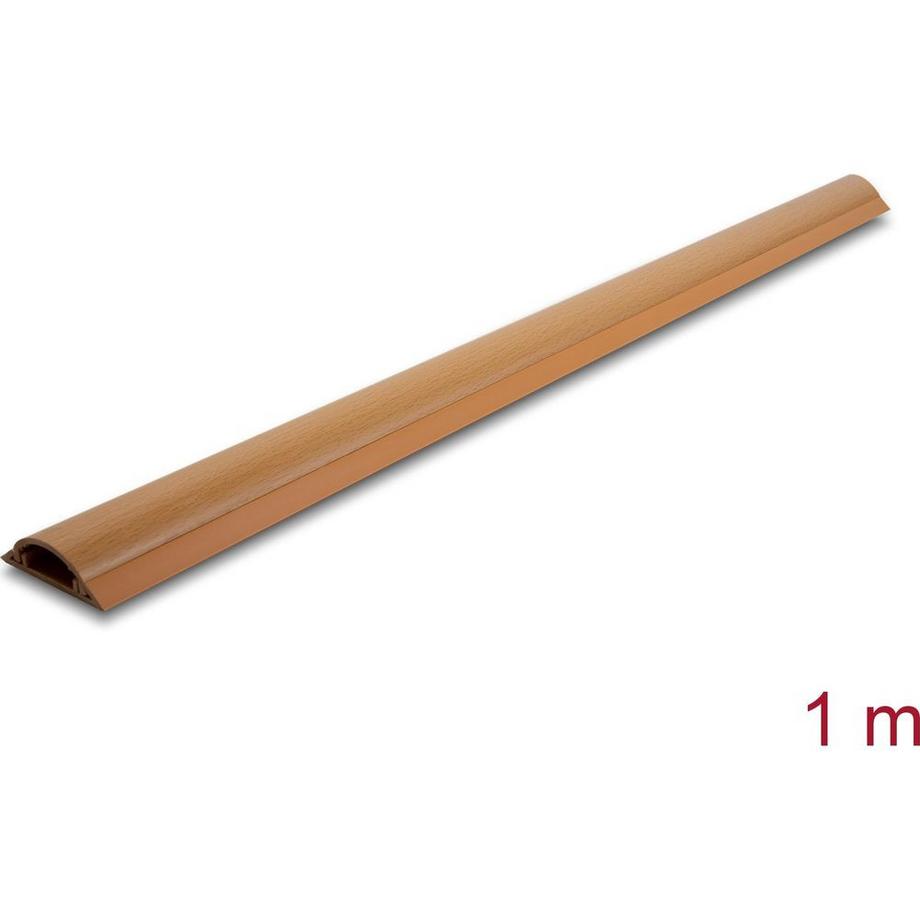 DeLock  Kabelkanal selbstklebend, Holzoptik 