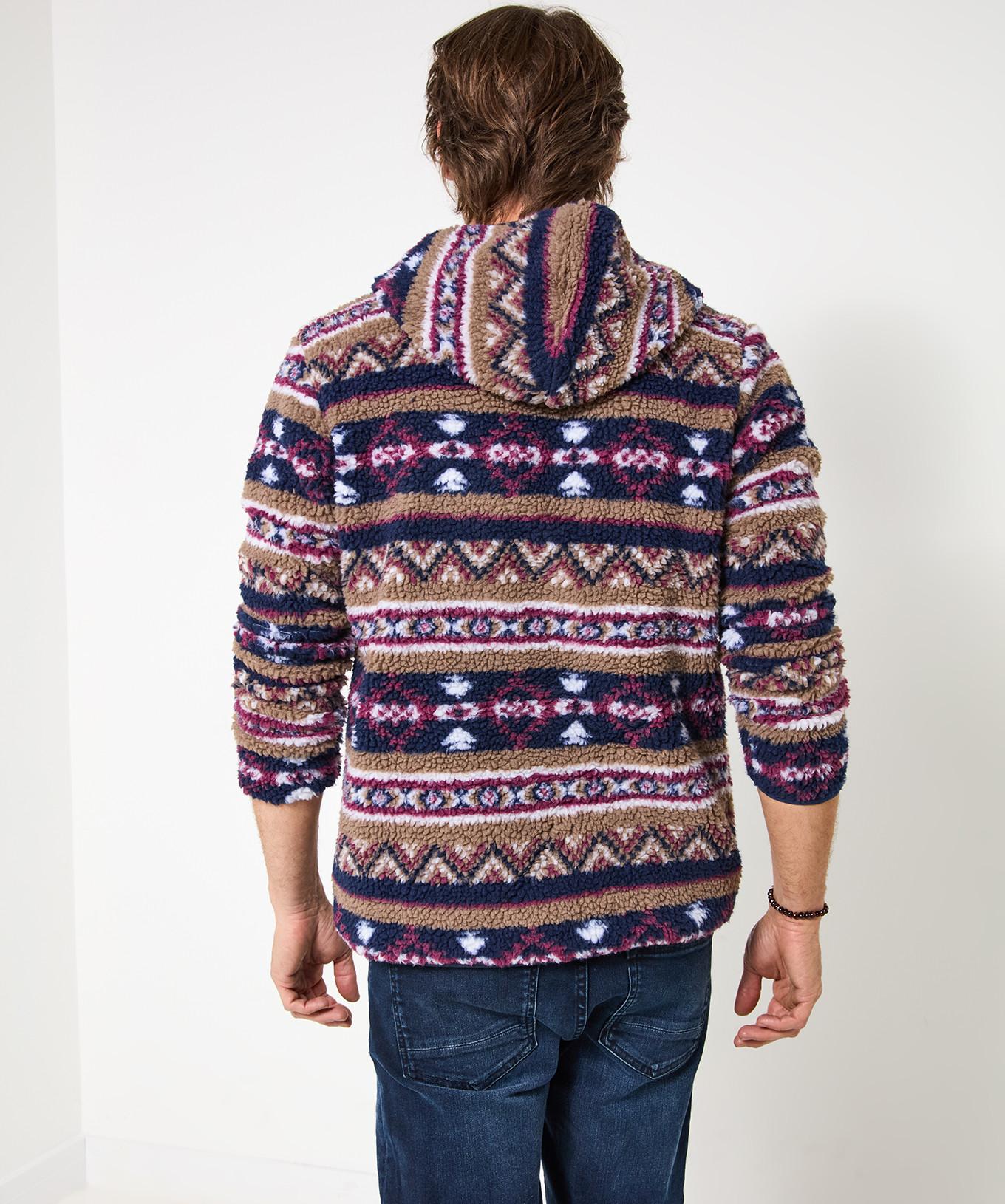 Joe Browns Felpa con cappuccio in pile calda per l'inverno  