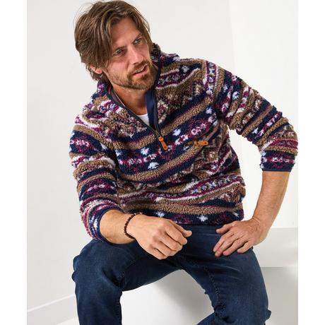 Joe Browns Felpa con cappuccio in pile calda per l'inverno  