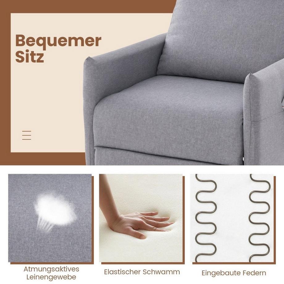 Northix Relaxsessel mit verstellbarer Rückenlehne  