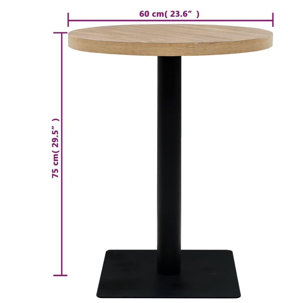 VidaXL Bistrotisch mdf  