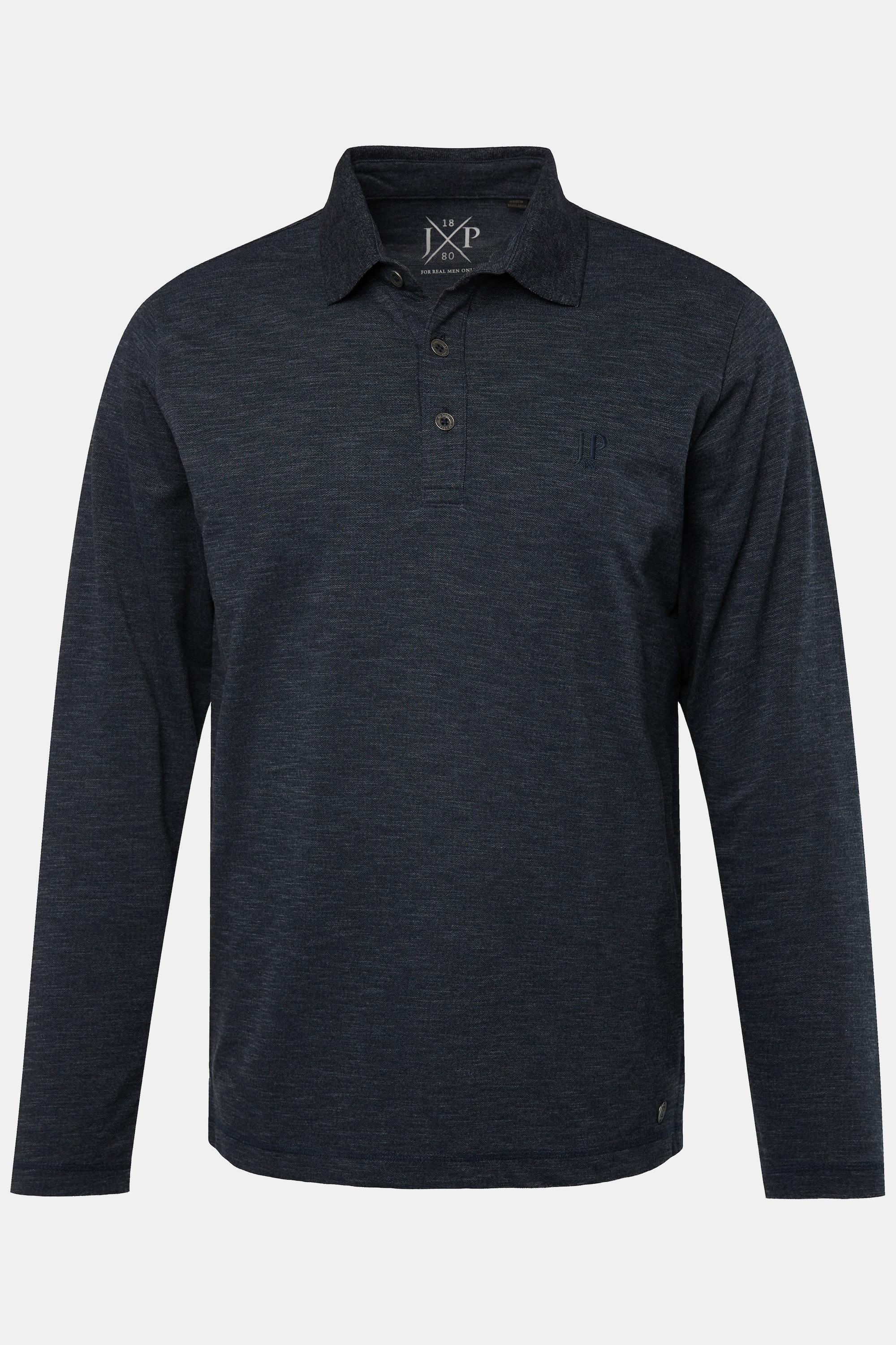 JP1880 Langarm Poloshirt  