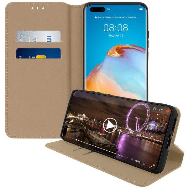 Avizar  Custodia Flip Huawei P40 oro 