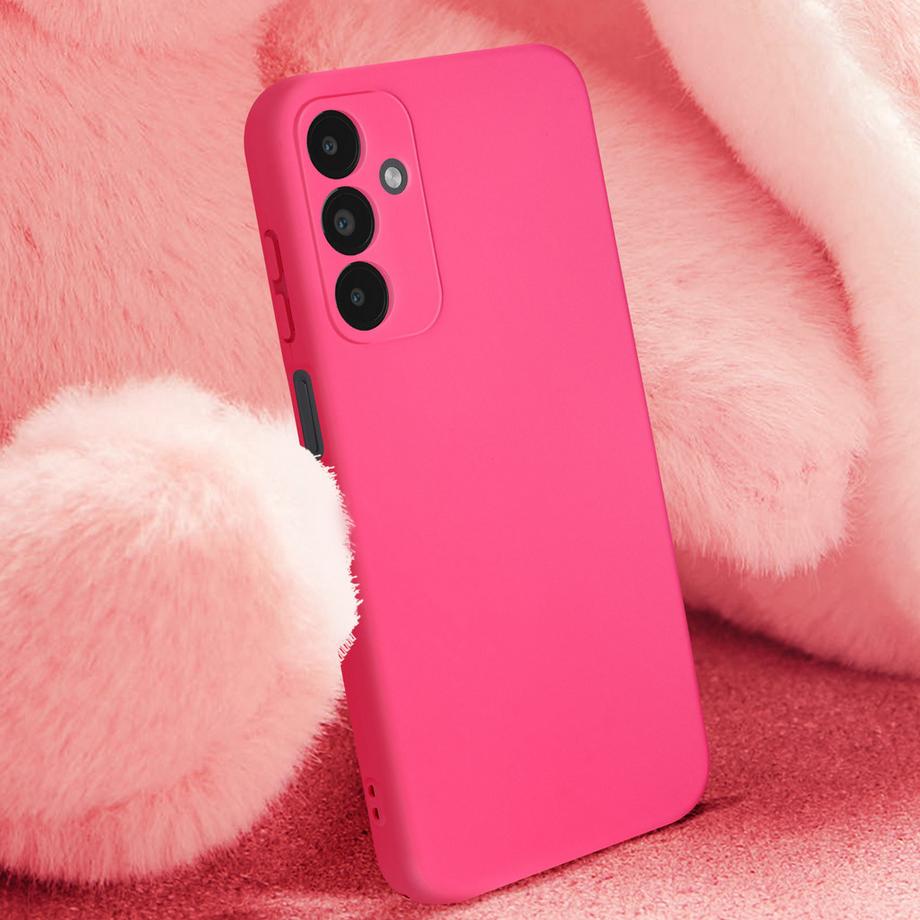Avizar  Handyhülle Samsung A15 Fuchsienrot 