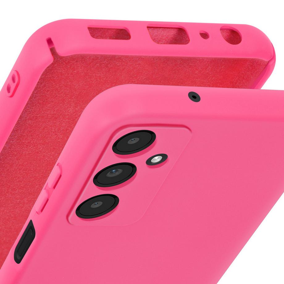 Avizar  Handyhülle Samsung A15 Fuchsienrot 