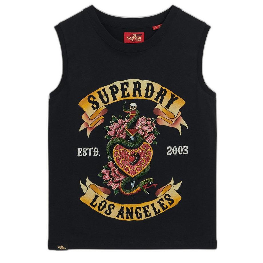 tanktop mit trateinen tattoo-effekt damen uperdry