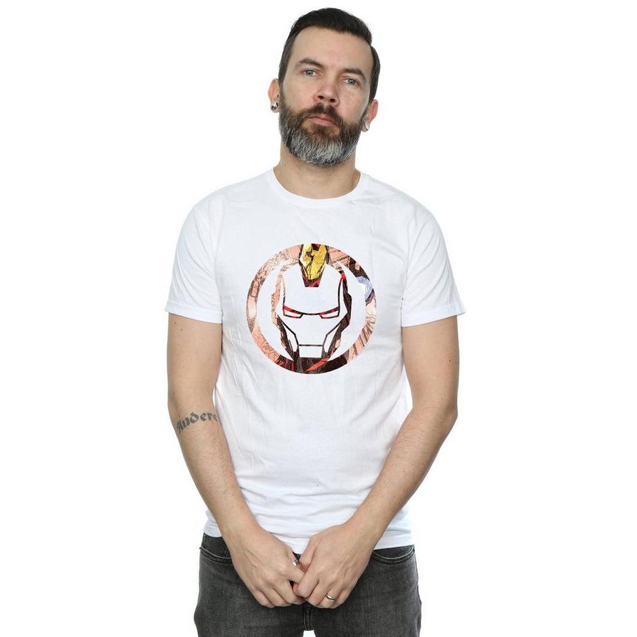 Iron Man Iron Man Logo Grafikdruck T-Shirt  