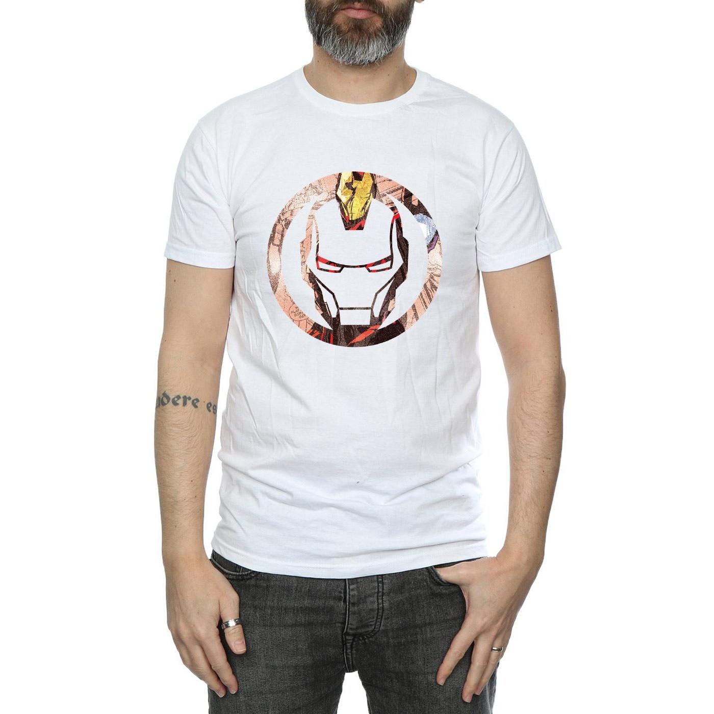 Iron Man Iron Man Logo Imprimé Graphique T-Shirt  