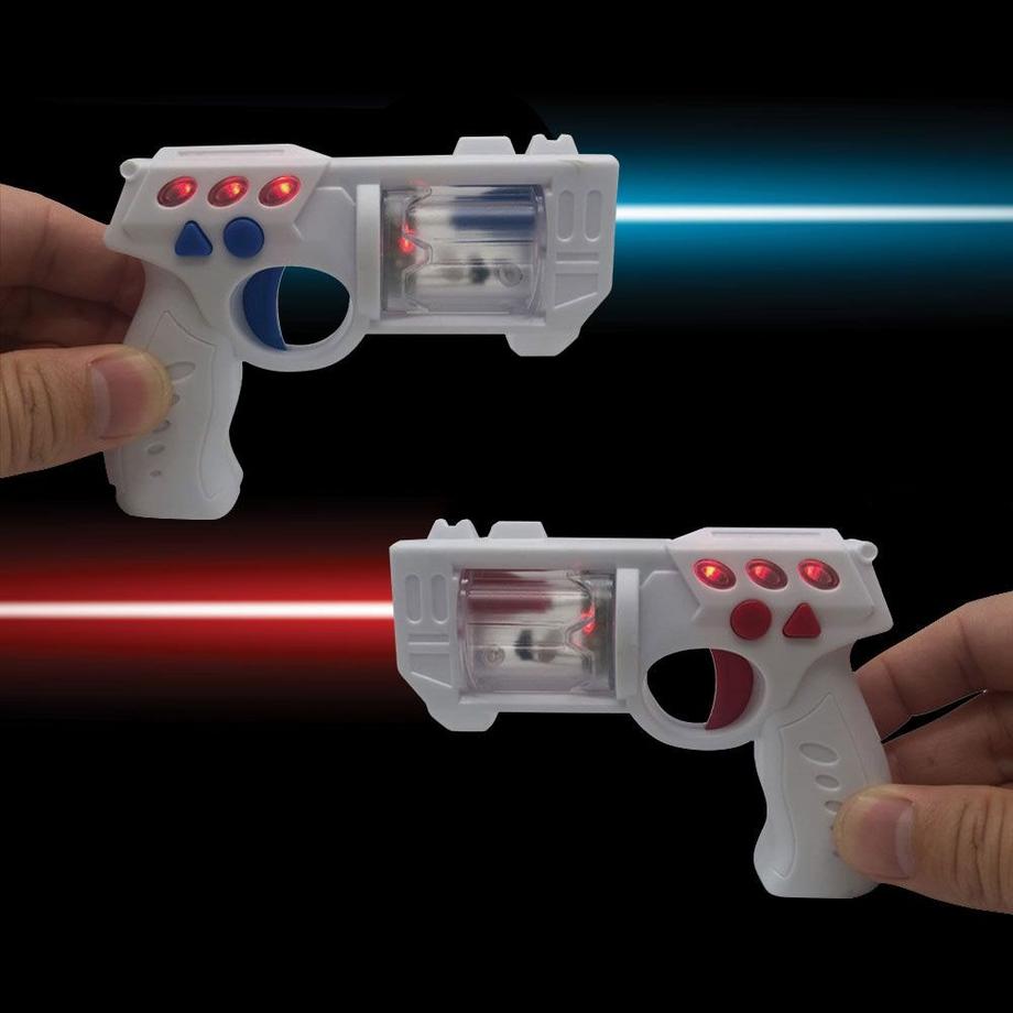 #winning  Mini-étiquette laser - 2 Pistolets laser 