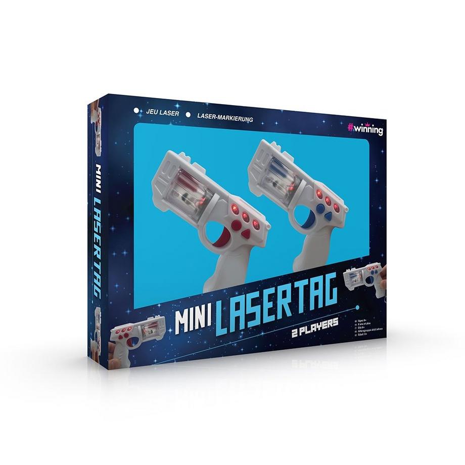 #winning  Mini-étiquette laser - 2 Pistolets laser 