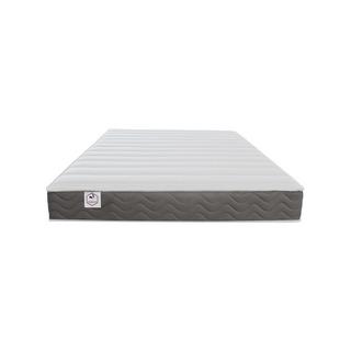 Vente-unique Ensemble 140 x 190 cm sommier coffre blanc + matelas mousse HD mémoire de forme et tissu 3D respirant ép.18cm - HEAVEN de DREAMEA  