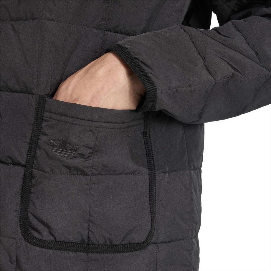 adidas Gesteppte Jacke mit Knopfverschluss  