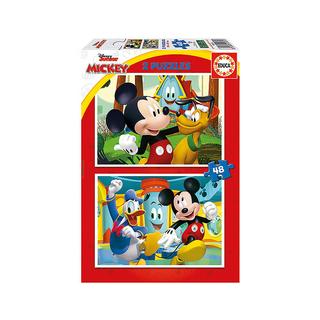 Educa  Puzzle Mickey Mouse Funhouse (2x48) 