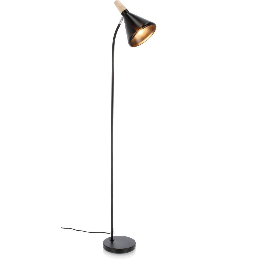 mutoni  Lampadaire Brill noir 148 