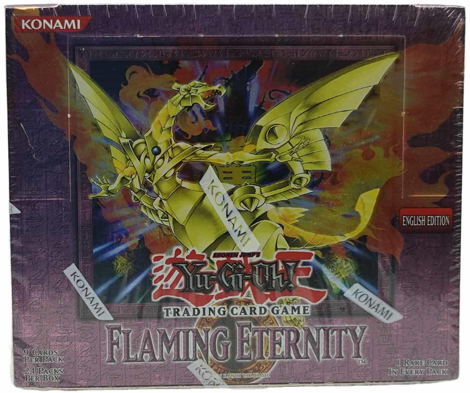 Yu-Gi-Oh!  Flaming Eternity Booster Display (Sealed/OVP)  - EN 