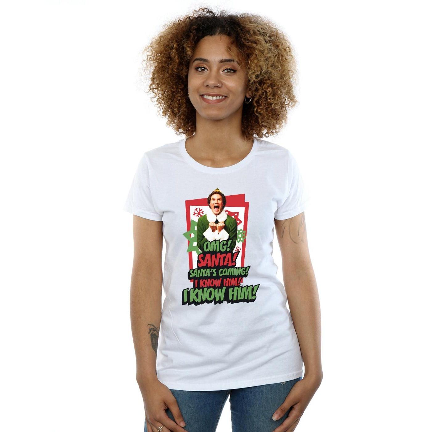 Elf  OMG Santa TShirt 