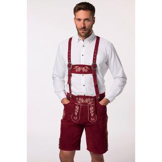 JP1880  Pantalon traditionnel bavarois. Cuir véritable et broderies 