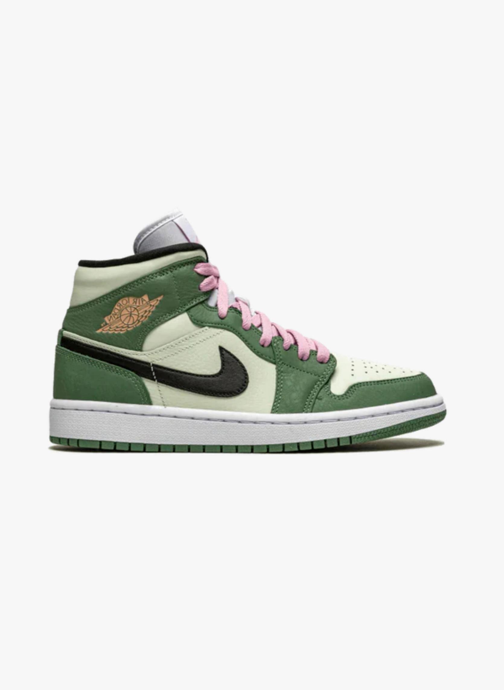 NIKE  Air Jordan 1 Mid Dutch Green 