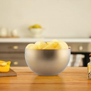 Northix Zweifarbige Servierschüssel aus Edelstahl  