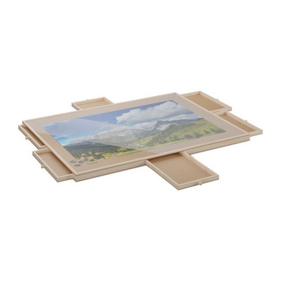B2X  Plateau de puzzle rotatif avec 6 tiroirs 