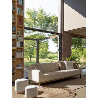 mutoni Sofa Detroit 3-Sitzer creme  