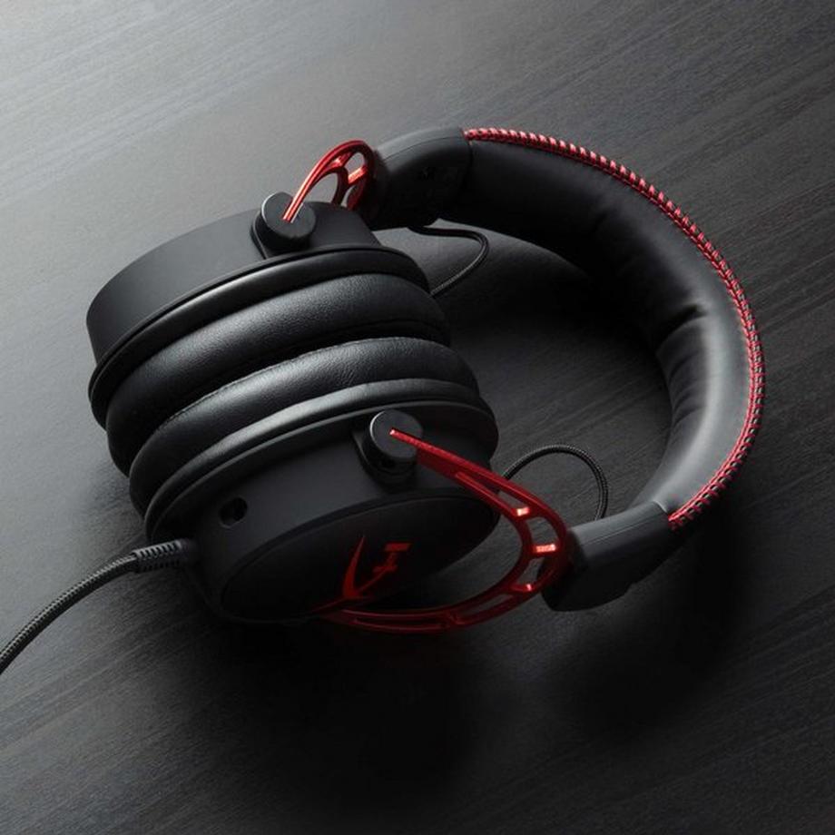 HyperX  Cloud Alpha Kopfhörer Kabelgebunden Kopfband Gaming Schwarz, Rot 