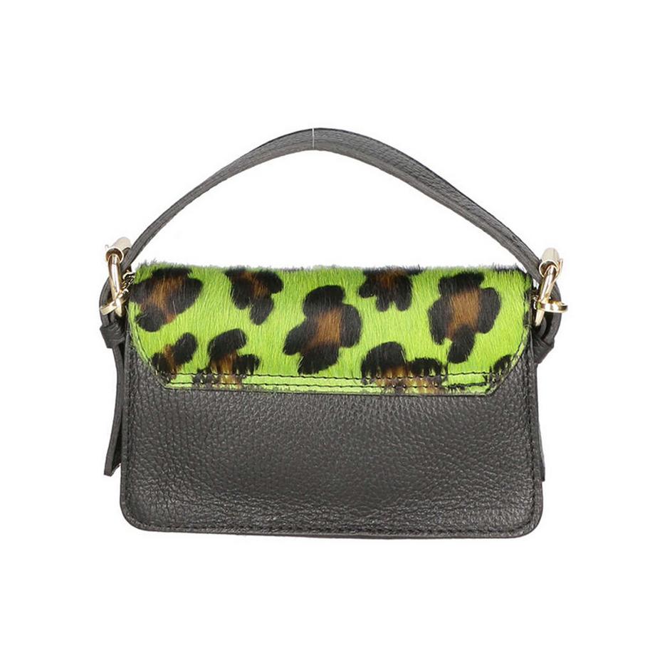 Gave Lux Sac Sous le Bras Imprimé Léopard  