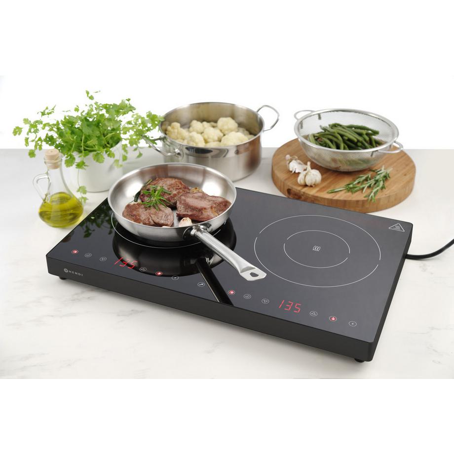 HENDI  Induktionskocher doppelt Kitchen Line 
