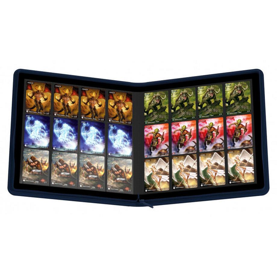 Ultimate Guard  Portfolio - Zipfolio - Album for 480 Cards - XenoSkin Blue 