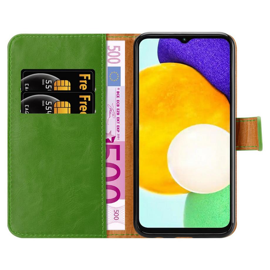 Cadorabo  Hülle für Samsung Galaxy A13 5G Magnetverschluss, Kartenfach 