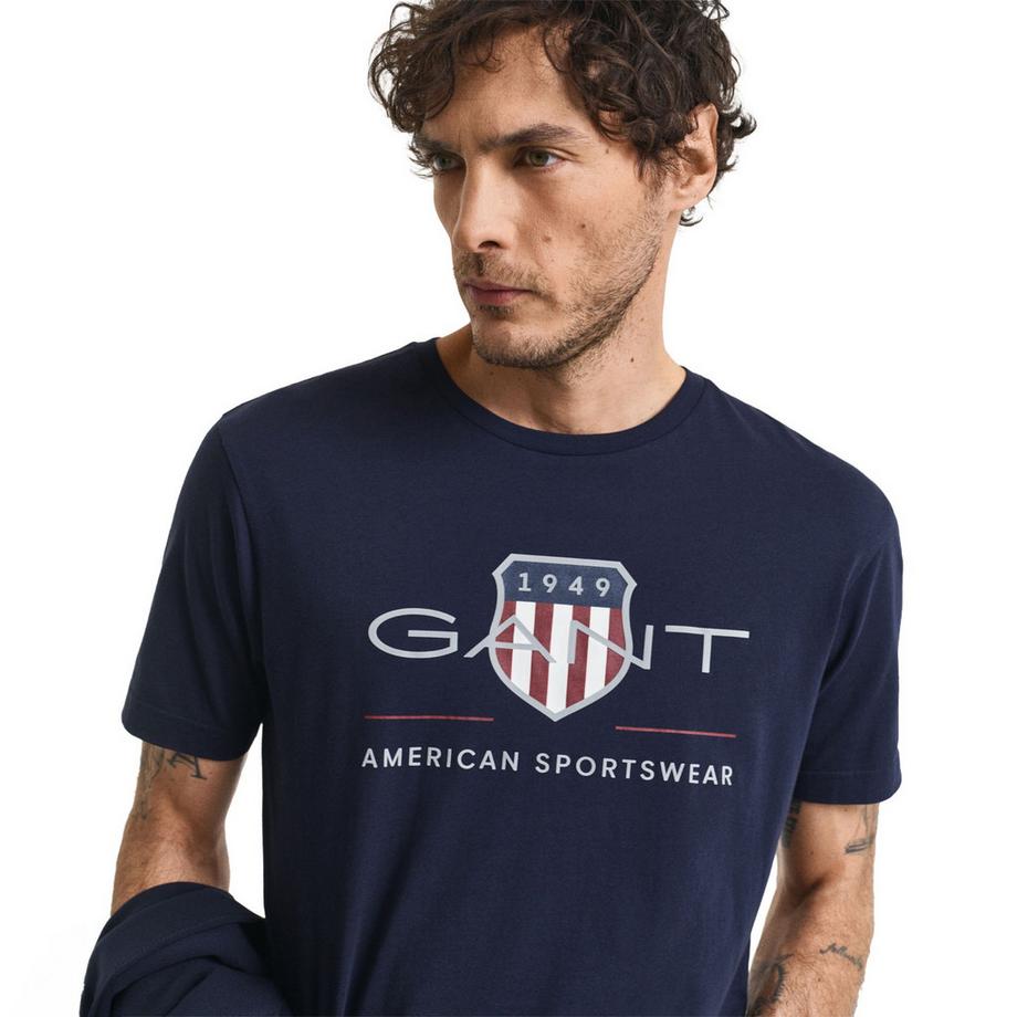 GANT Shield Logo Regular Fit T-Shirt  