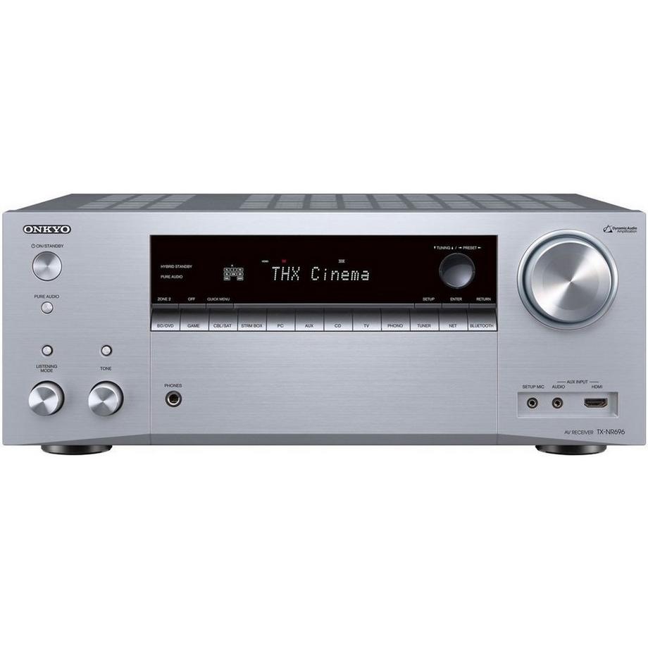 ONKYO  TX-NR696-S AV Receiver - silver 