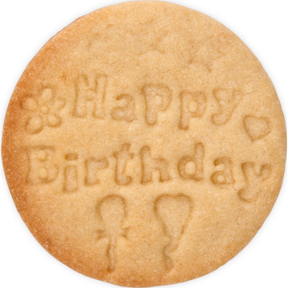 Städter Ausstecher mit Auswerfer Happy Birthday  