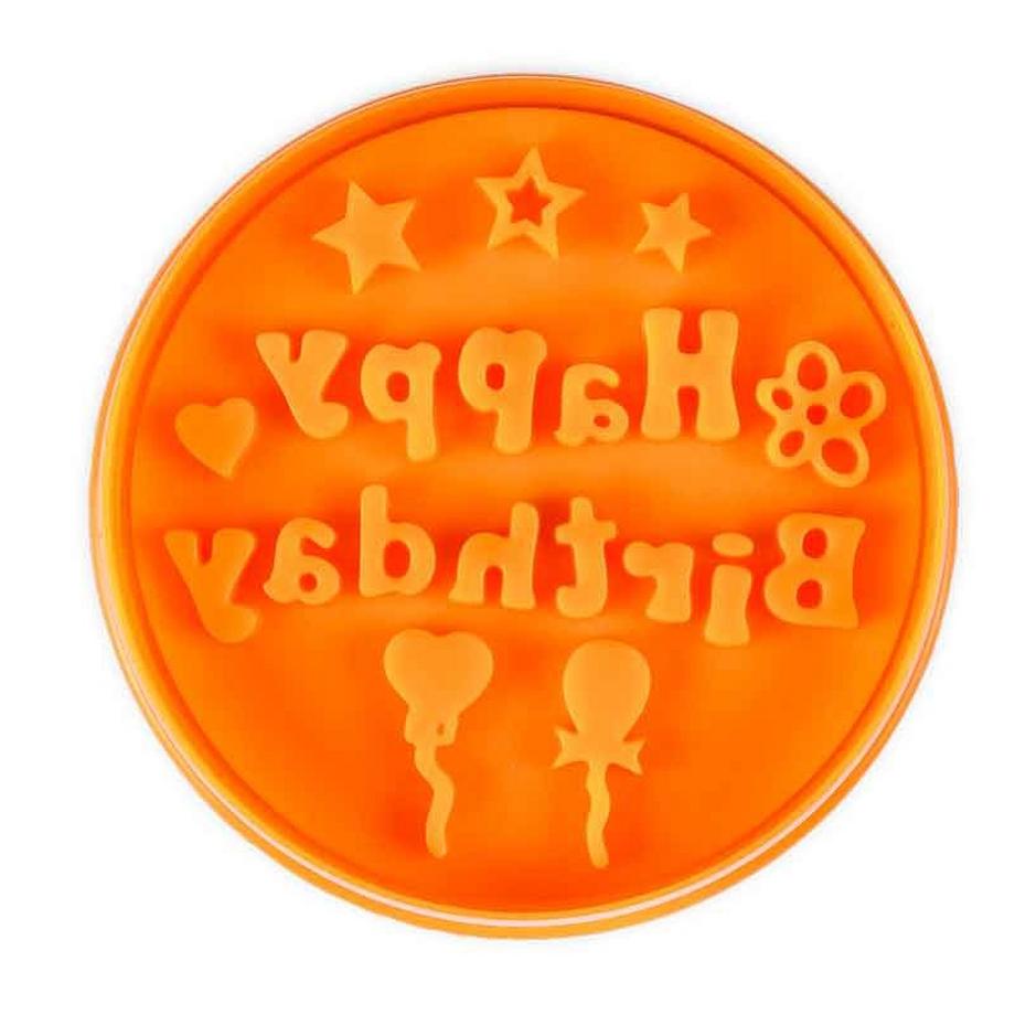 Ausstecher mit Auswerfer Happy Birthday