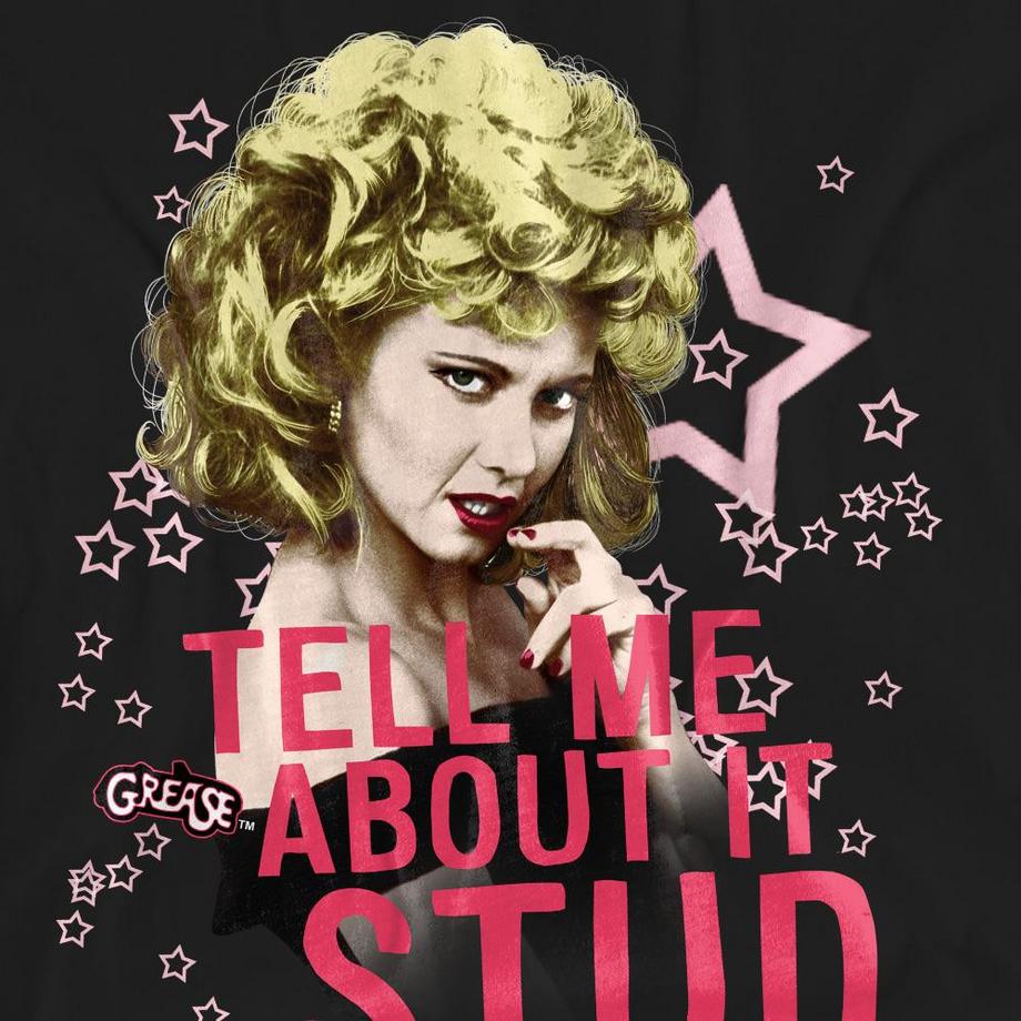 Grease T-Shirt Tell Me About It Stud  