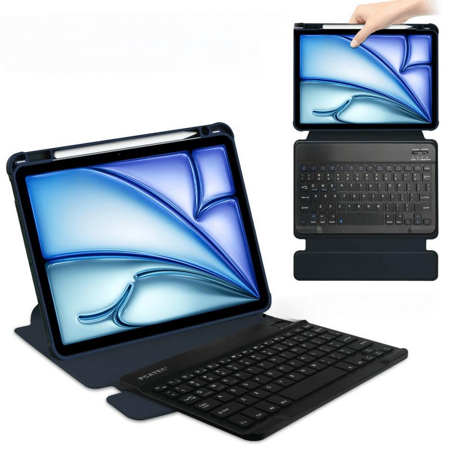 Cover-Discount  iPad Air 11 (M2 / M3) - Custodia ruotabile a 360 gradi 