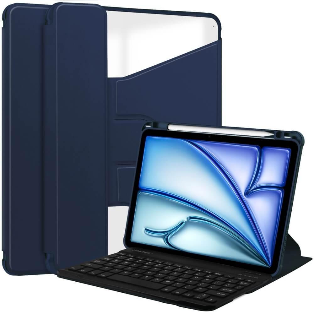 Cover-Discount  iPad Air 11 (M2 / M3) - 360-Grad Hülle mit Tastatur 