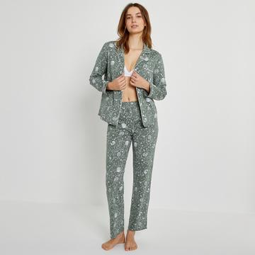 Pyjama mit Printmuster