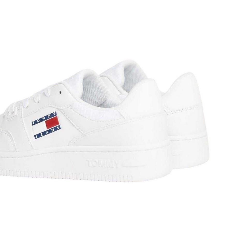 TOMMY JEANS Scarpe Sportive Retrò in Pelle  