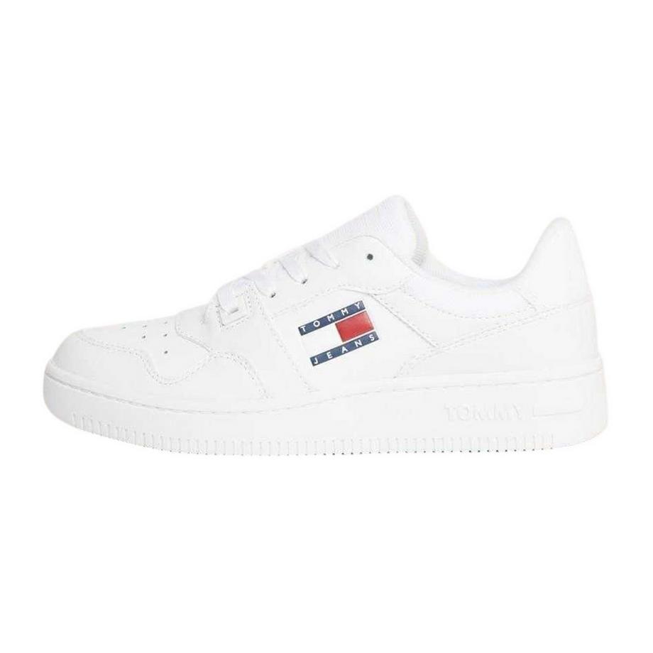 TOMMY JEANS Scarpe Sportive Retrò in Pelle  