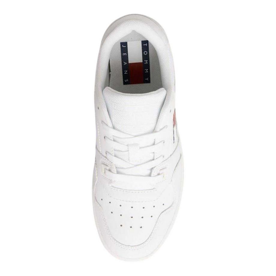 TOMMY JEANS Scarpe Sportive Retrò in Pelle  