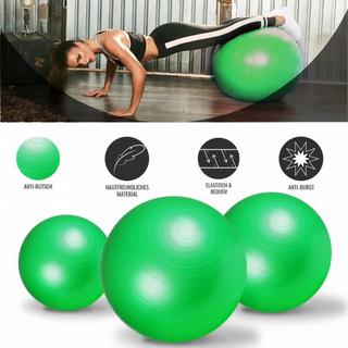 Gorilla Sports  SWISS BALL | BALLON DE GYM | DIAM 55 CM | COLORIS AU CHOIX 