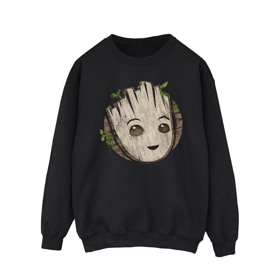 MARVEL I Am Groot Grafikdruck Sweatshirt  
