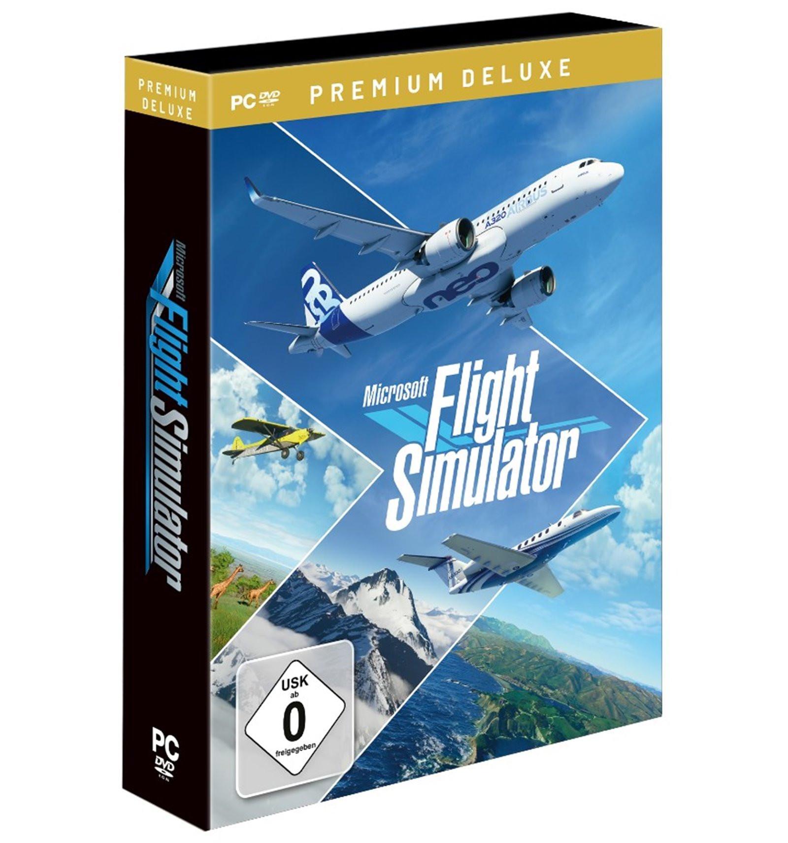 Microsoft  Flight Simulator Premium Deluxe Edition PC USK: 0 
