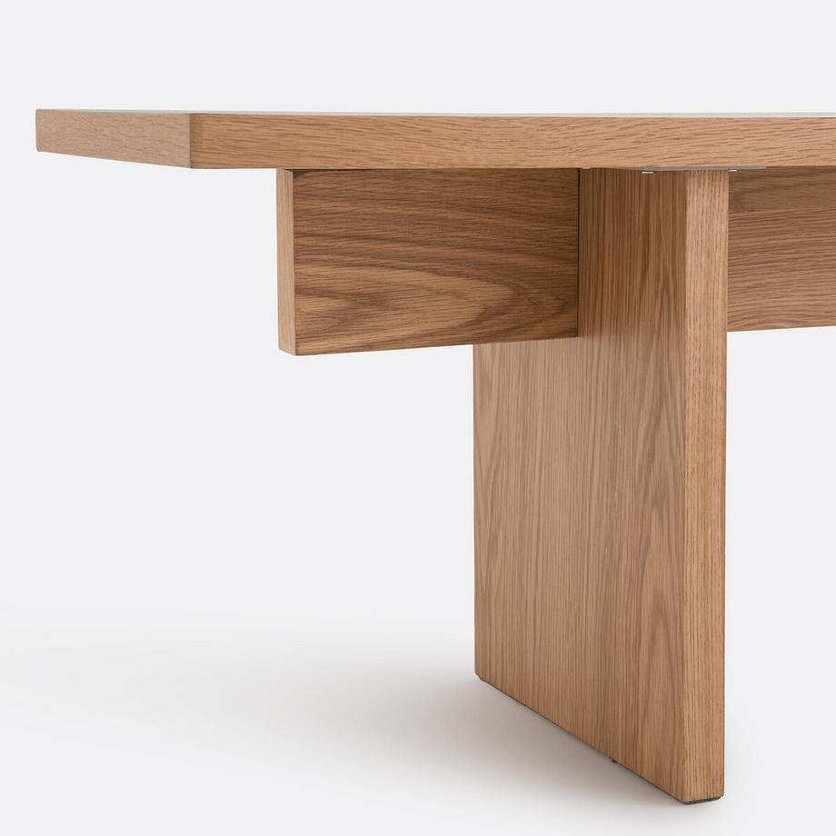 La Redoute Intérieurs Tischbank mit Eichenfurnier  