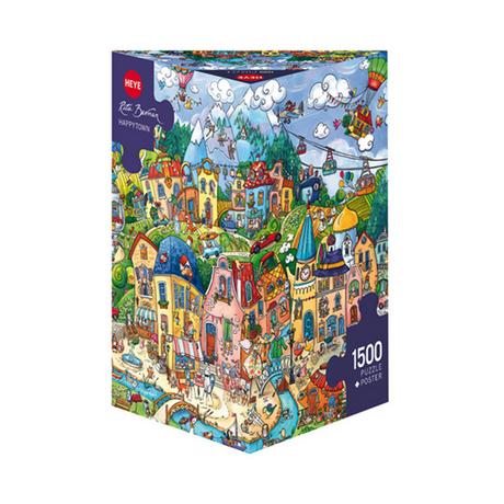Heye  Puzzle Happytown (1500Teile) 