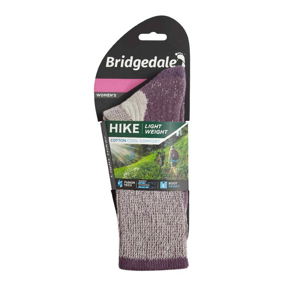 Bridgedale  Leichte Gepolsterte Wanderstiefelsocken Aus Baumwolle Für 