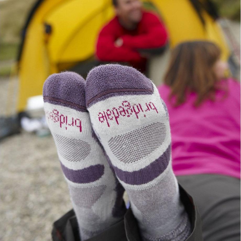 Bridgedale  Leichte Gepolsterte Wanderstiefelsocken Aus Baumwolle Für 
