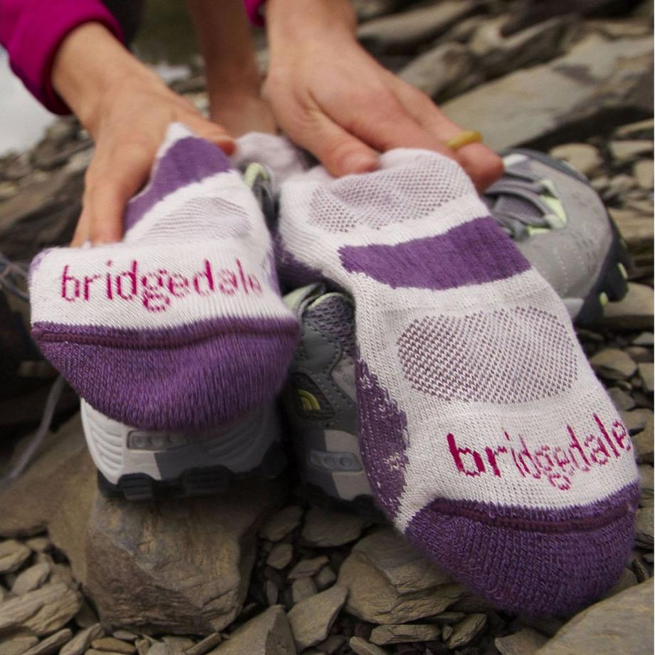 Bridgedale  Leichte Gepolsterte Wanderstiefelsocken Aus Baumwolle Für 