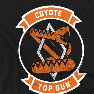 Top Gun Top Gun Coyote T-Shirt a Maniche Lunghe con Stampa Grafica  